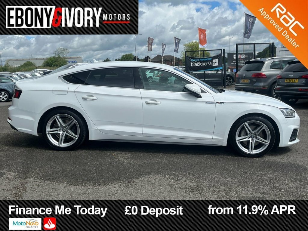 Audi A5 2L S Line White #6