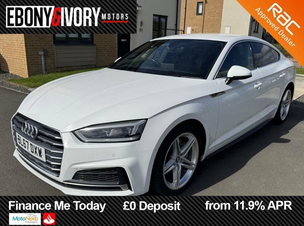 Audi A5 2L S Line White
