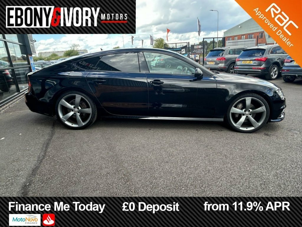 Audi A7 3L Black Edition Black #6