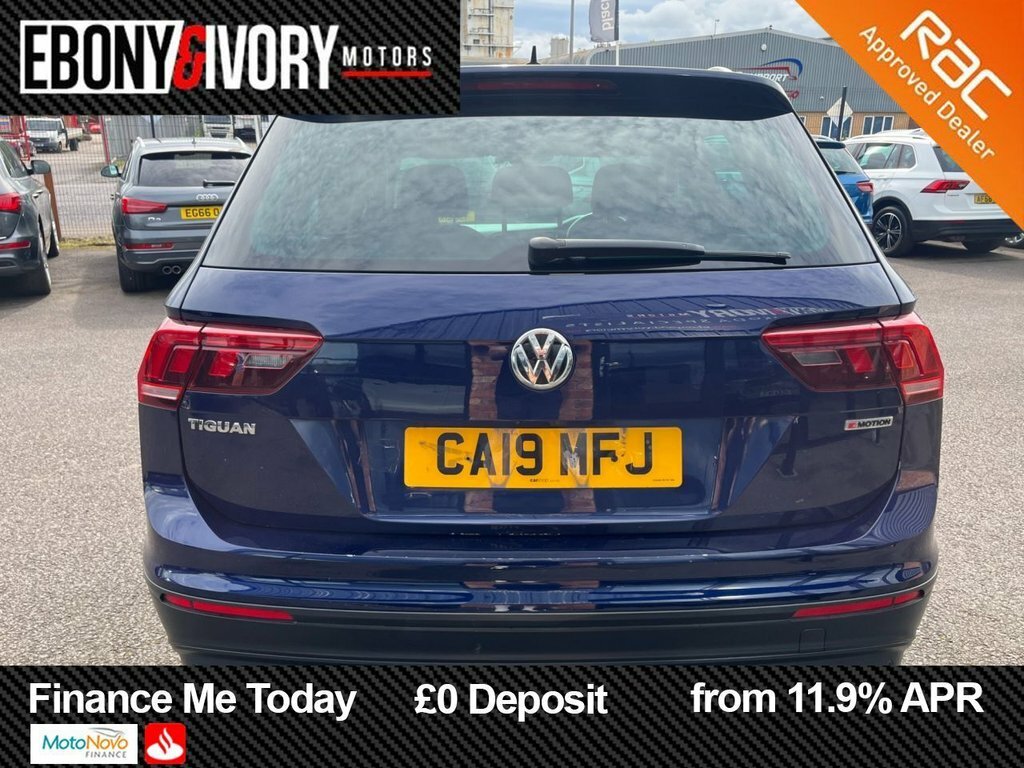 Volkswagen Tiguan 2L Match CA19MFJ Blue #4