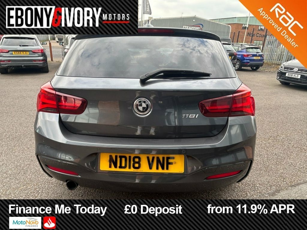 BMW 1 Series 1.5L M Sport Shadow Edition ND18VNF Grey #4