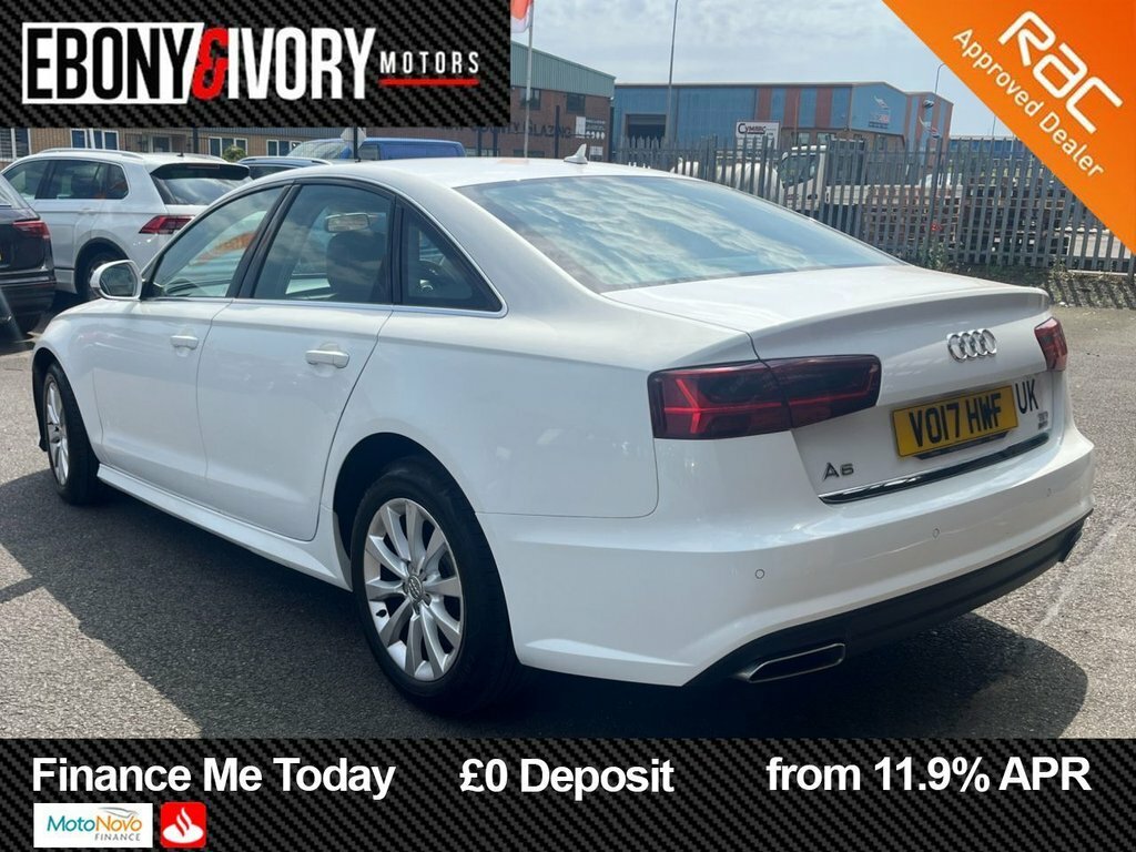 Audi A6 Saloon 2L Se Executive White #3