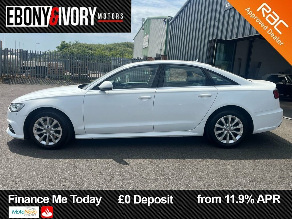 Audi A6 Saloon 2L Se Executive White #2