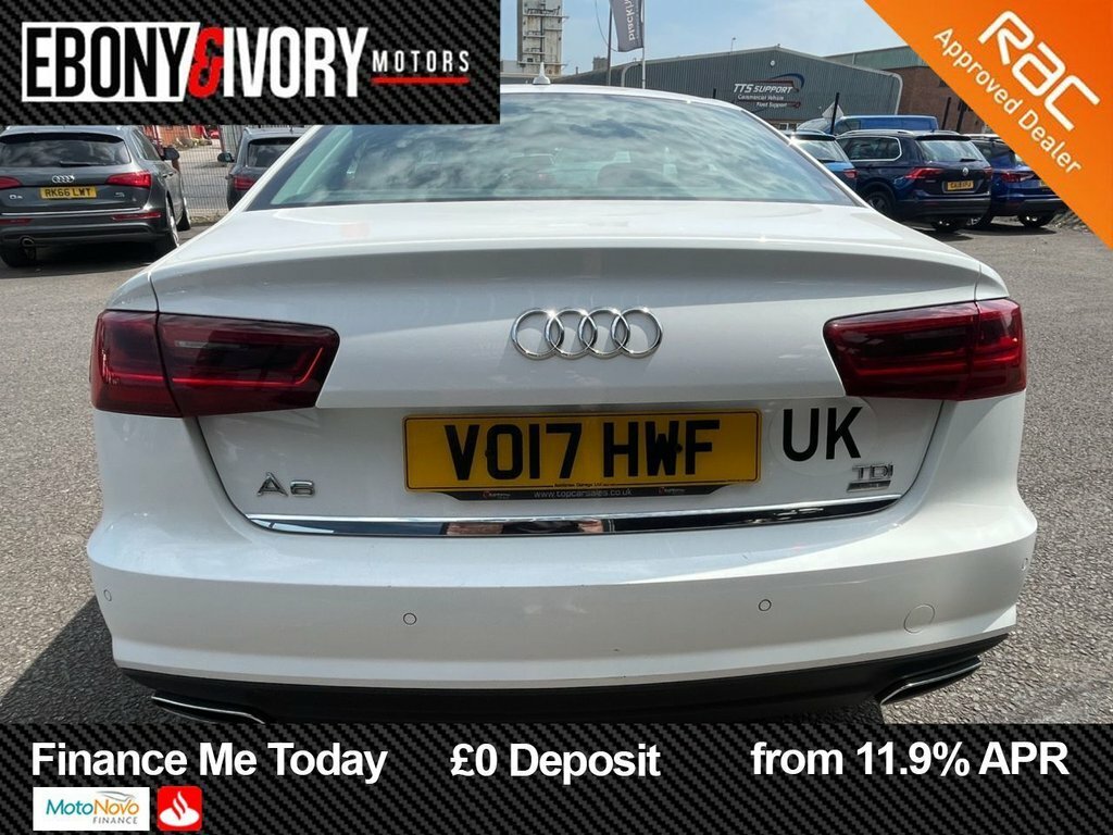 Audi A6 Saloon 2L Se Executive White #4