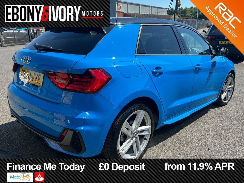 Audi A1 1L S Line DX20VYE Blue #5