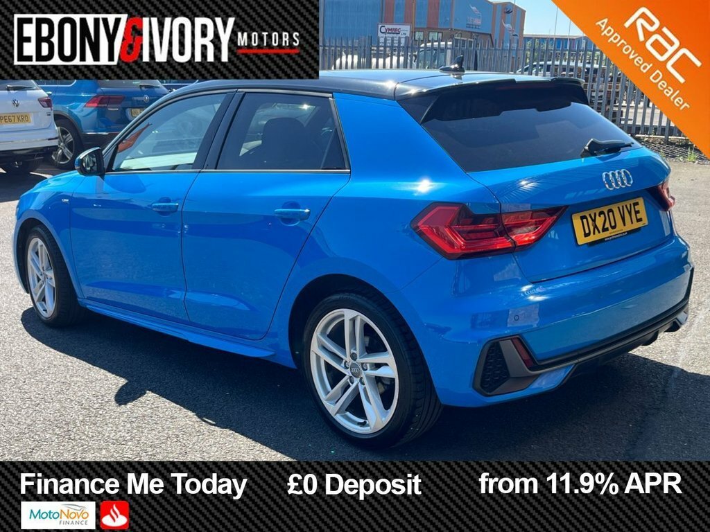 Audi A1 1L S Line DX20VYE Blue #3