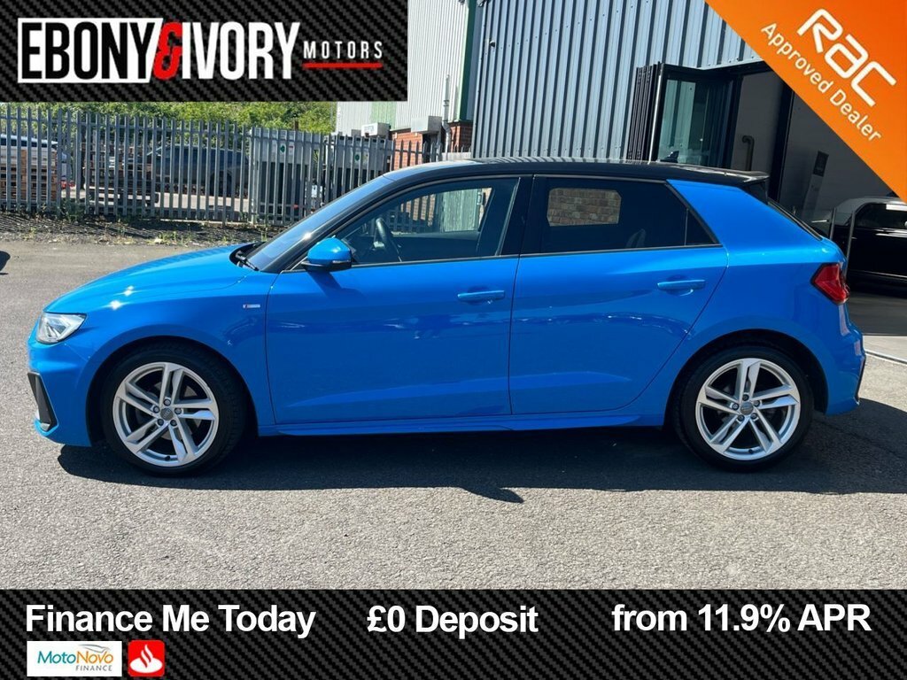 Audi A1 1L S Line DX20VYE Blue #2