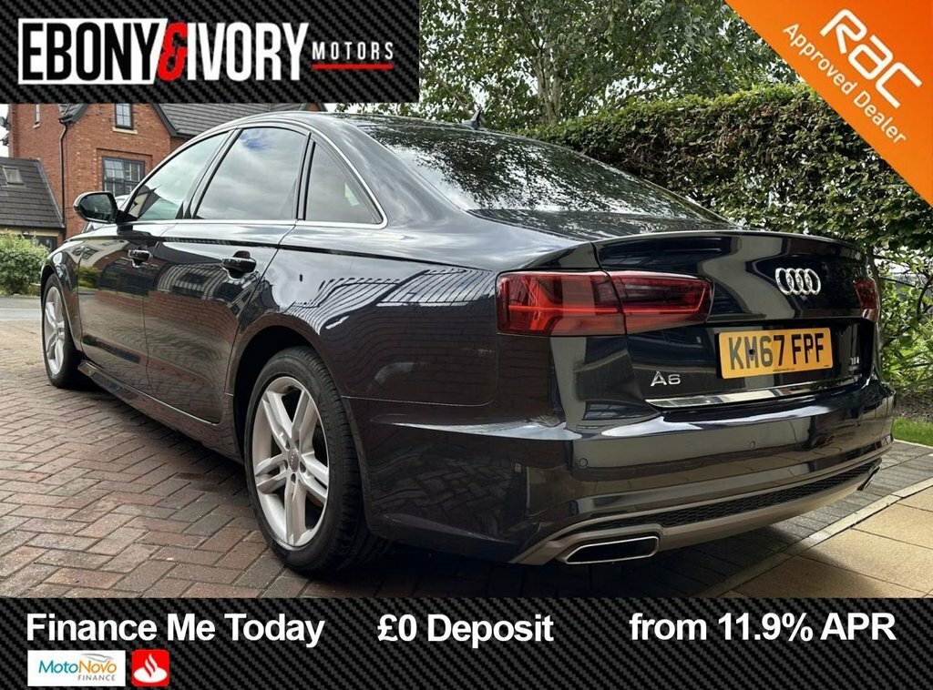 Audi A6 Saloon 2L S Line Blue #3