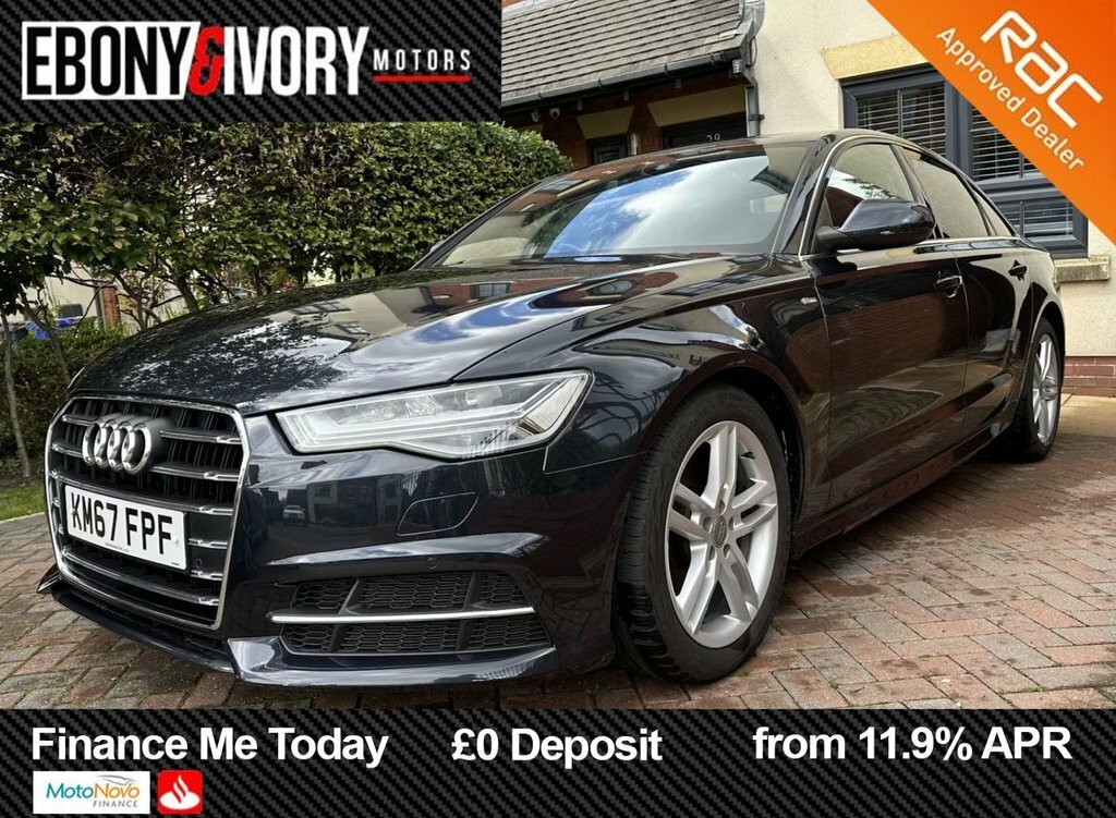 Audi A6 Saloon 2L S Line Blue