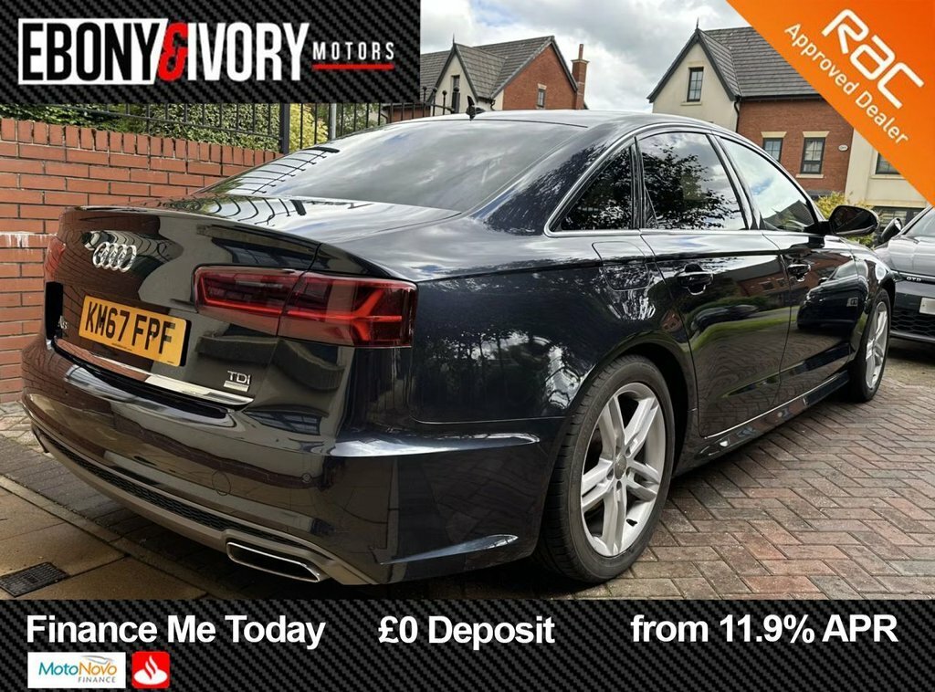 Audi A6 Saloon 2L S Line Blue #2