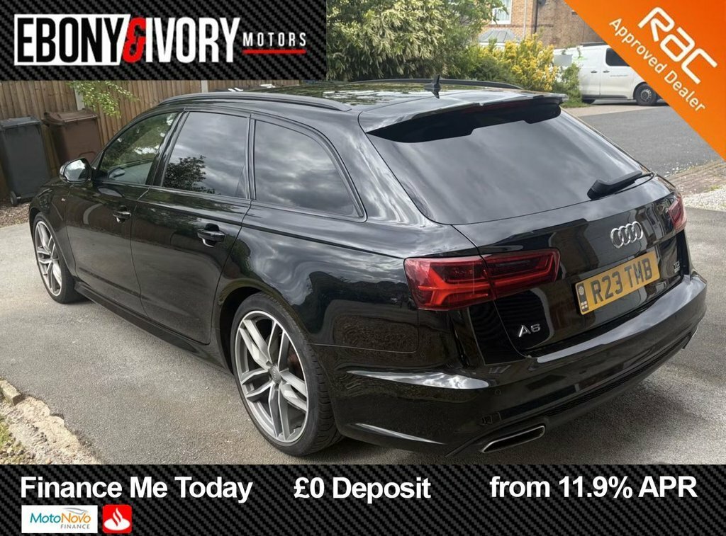 Audi A6 Avant 2L Black Edition Black #4
