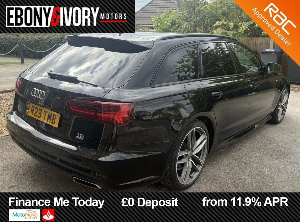 Audi A6 Avant 2L Black Edition Black #3
