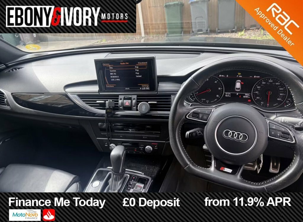 Audi A6 Avant 2L Black Edition Black #5