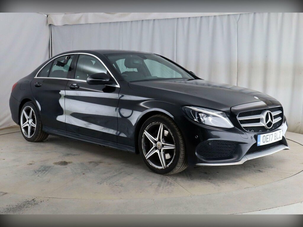 Mercedes-Benz C Class 2.1 C220d Amg Line G-tronic Euro 6 Ss Black