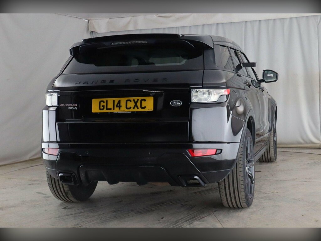 Land Rover Range Rover Evoque 2.2 Sd4 Dynamic 4Wd Euro 5 Ss GL14CXC Black #4