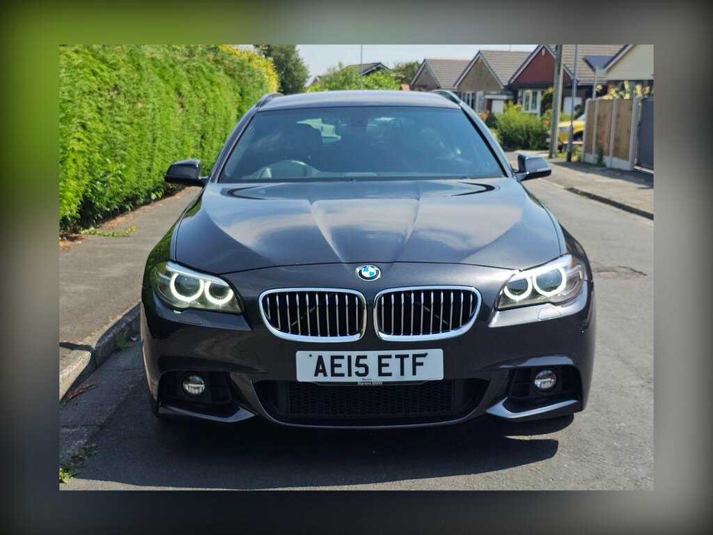 BMW 5 Series 2.0 520D M Sport Touring Euro 6 Ss Grey #2