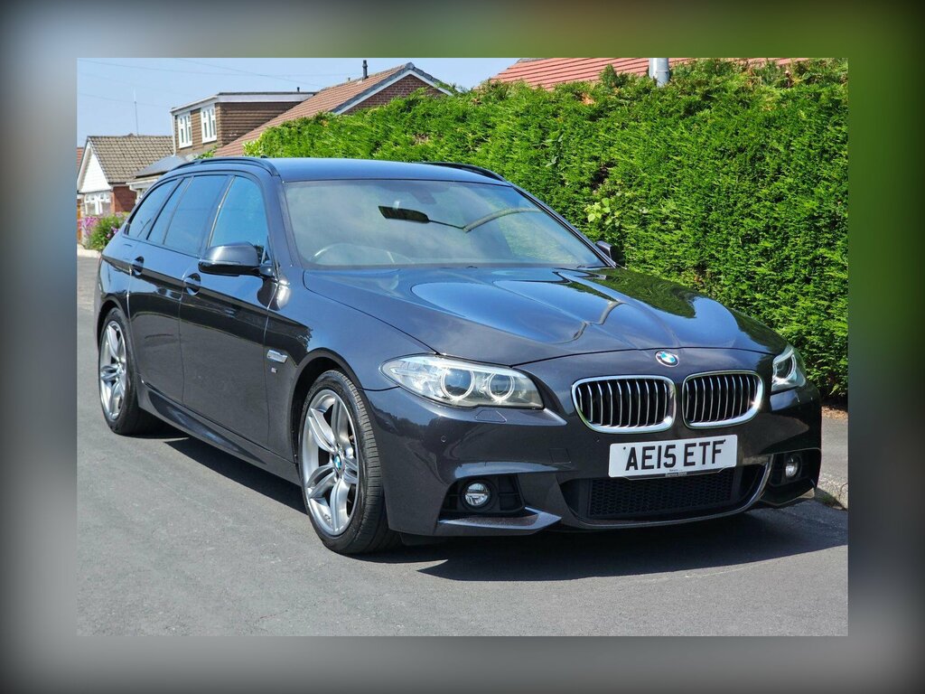 BMW 5 Series 2.0 520D M Sport Touring Euro 6 Ss Grey