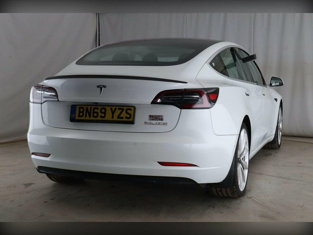 Tesla Model 3 Dual Motor Performance 4Wde Performanc White #6