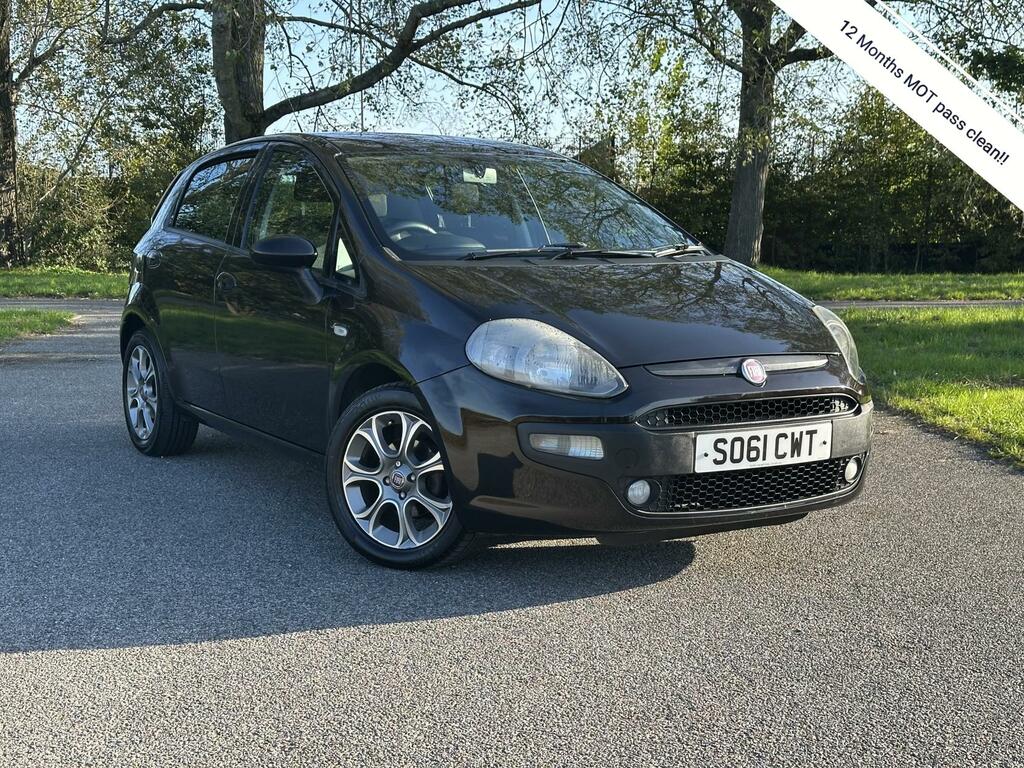 Fiat Punto Evo 1.4 Gp Hatchback Euro 5 S S 77 Bhp Black