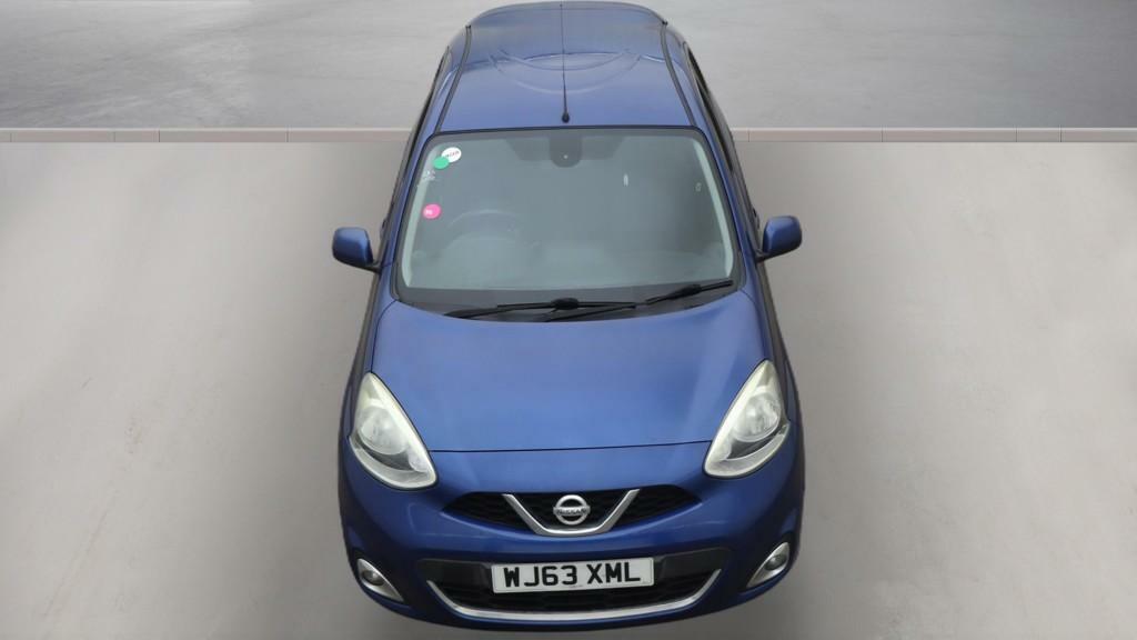 Nissan Micra Hatchback White #10