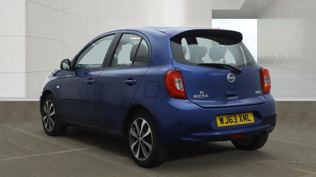 Nissan Micra Tekna Blue #6