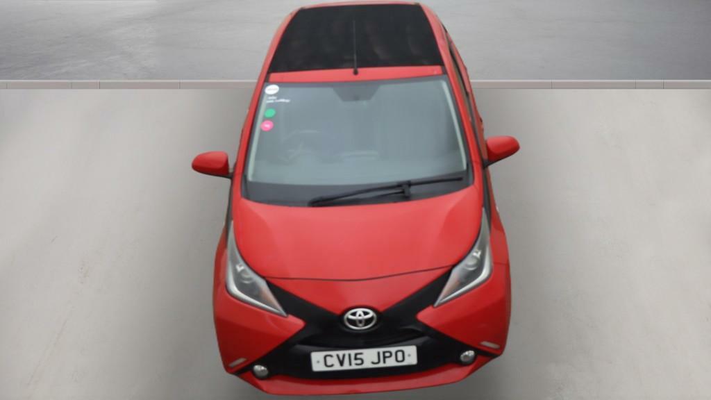 Toyota Aygo 1.0 Vvt-i X-pression Hatchback E CV15JPO Red #6