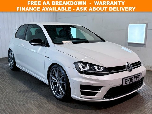 Volkswagen Golf 2016 2.0 Tsi Bluemotion Tech R Hatchback Petro White