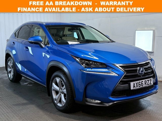 Lexus NX 2016 2.5 300H Premier Suv Hybrid E-cvt Blue
