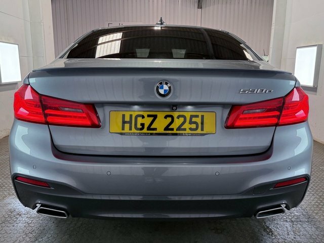 BMW 5 Series 2017 2.0 530E 9.2Kwh M Sport Saloon Plu Blue #5