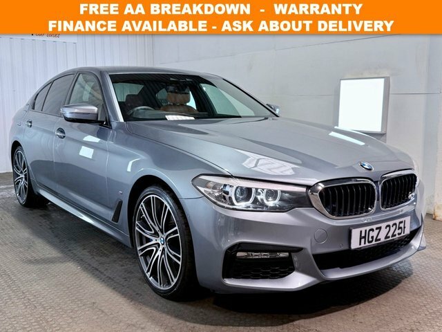 BMW 5 Series 2017 2.0 530E 9.2Kwh M Sport Saloon Plu Blue