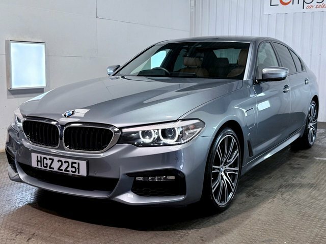 BMW 5 Series 2017 2.0 530E 9.2Kwh M Sport Saloon Plu Blue #3