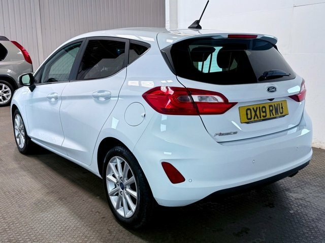 Ford Fiesta 2019 1.0T Ecoboost Gpf Titanium Hatchback Petr OX19RWU White #4