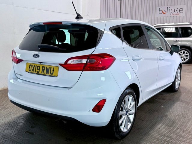 Ford Fiesta 2019 1.0T Ecoboost Gpf Titanium Hatchback Petr OX19RWU White #6