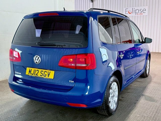Volkswagen Touran 2012 1.6 Tdi S Mpv Euro 5 105 P Blue #6