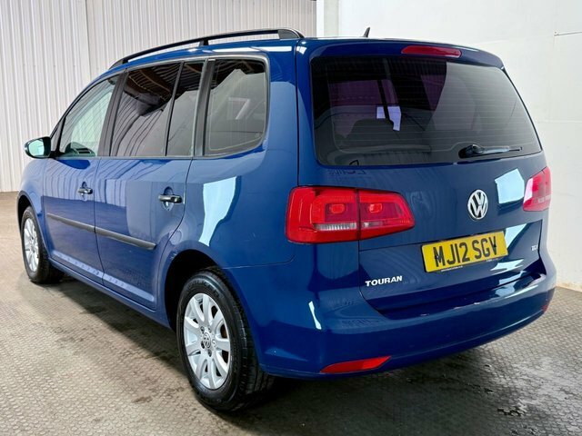 Volkswagen Touran 2012 1.6 Tdi S Mpv Euro 5 105 P Blue #4