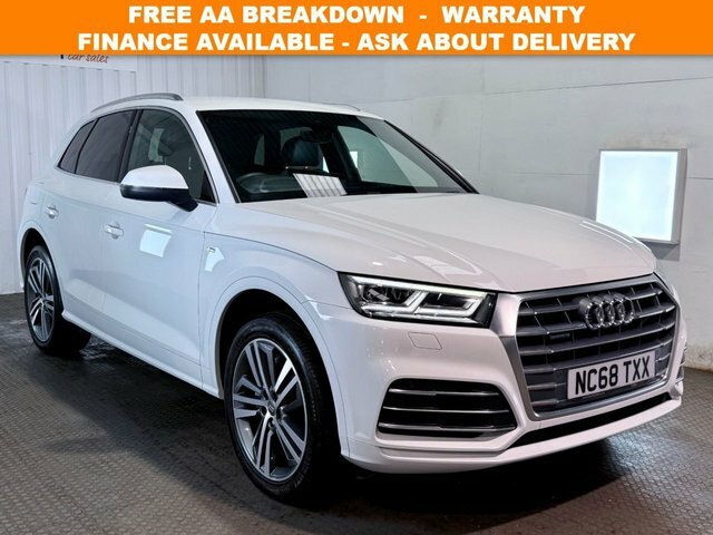 Audi Q5 2019 2.0 Tdi 40 S Line Suv S Tronic Qua White