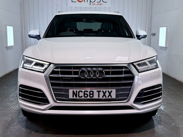 Audi Q5 2019 2.0 Tdi 40 S Line Suv S Tronic Qua NC68TXX White #2