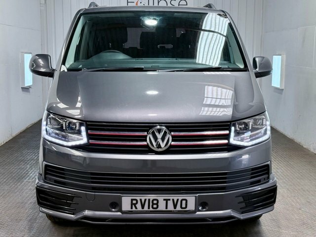 Volkswagen Transporter Shuttle 2018 2.0 Tdi Bluemotion Tech Se Minibus Double Cab Grey #2