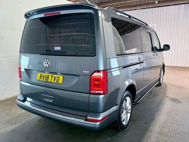 Volkswagen Transporter Shuttle 2018 2.0 Tdi Bluemotion Tech Se Minibus Double Cab Grey #6