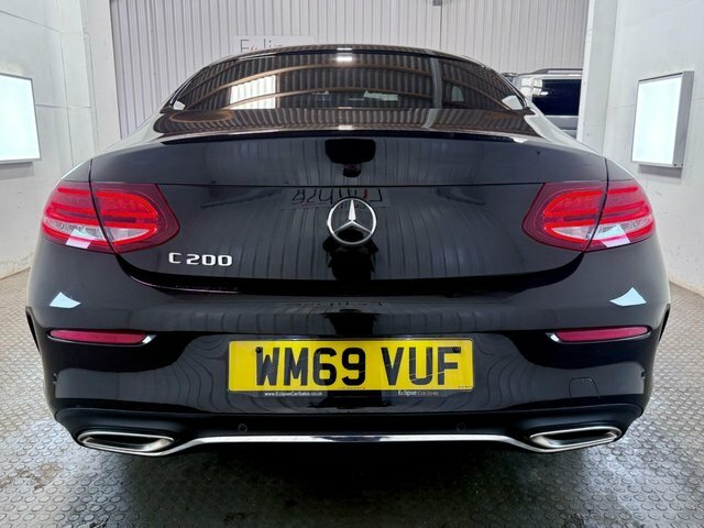 Mercedes-Benz C Class 2020 1.5 C200 Mhev Amg Line Premium Coupe Pe WM69VUF Black #5
