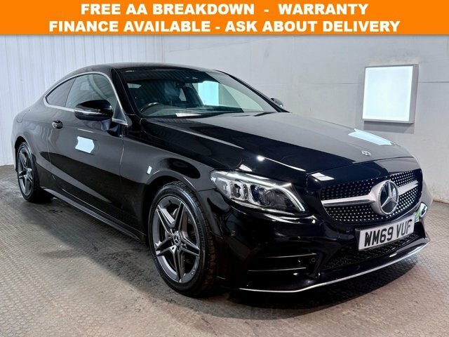 Mercedes-Benz C Class 2020 1.5 C200 Mhev Amg Line Premium Coupe Pe Black