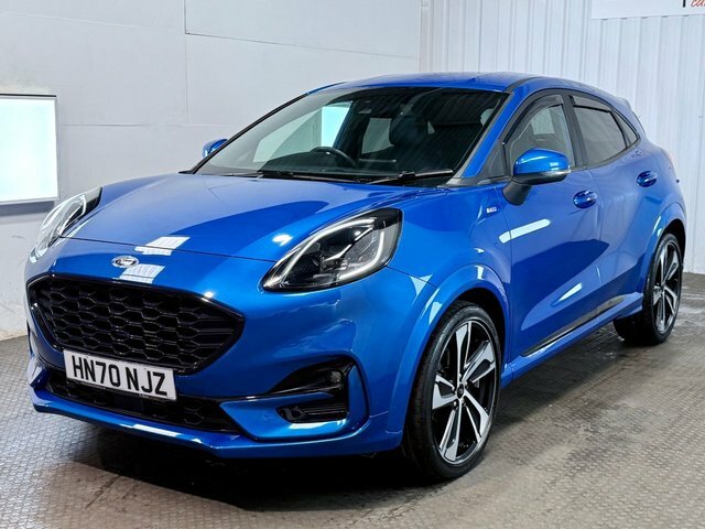 Ford Puma 2020 1.0T Ecoboost Mhev St-line X Suv M HN70NJZ Blue #3