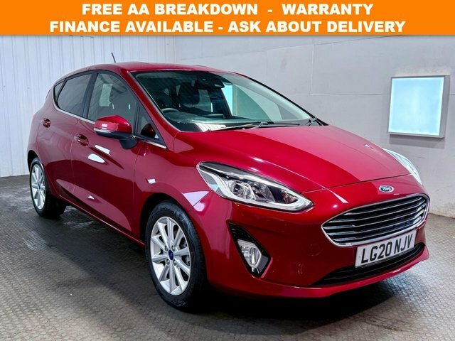 Ford Fiesta 2020 1.0T Ecoboost Titanium Hatchback M Red
