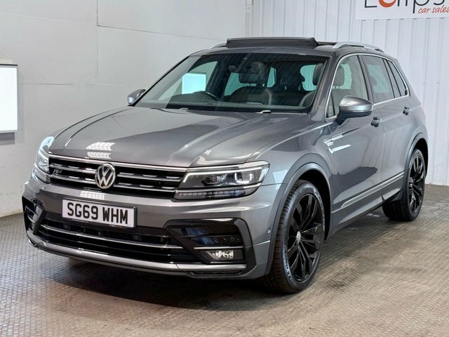Volkswagen Tiguan 2019 2.0 Tsi R-line Tech Suv Dsg 4Motio Grey #3