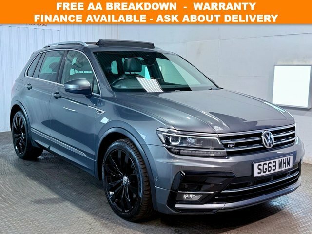 Volkswagen Tiguan 2019 2.0 Tsi R-line Tech Suv Dsg 4Motio Grey