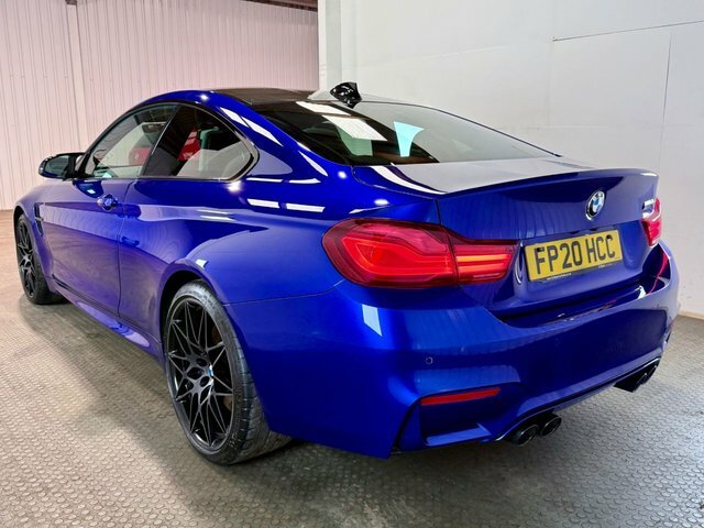 BMW M4 2020 3.0 Biturbo Gpf Competition Coupe Blue #4