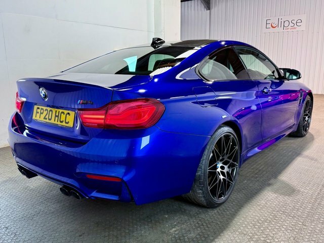 BMW M4 2020 3.0 Biturbo Gpf Competition Coupe Blue #6