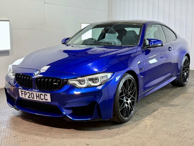 BMW M4 2020 3.0 Biturbo Gpf Competition Coupe Blue #3