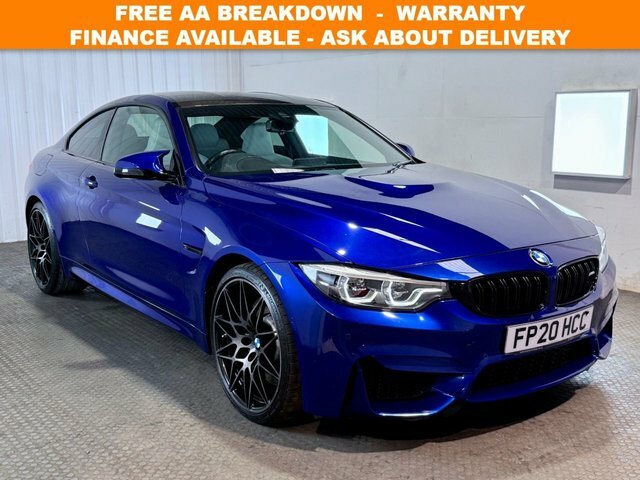BMW M4 2020 3.0 Biturbo Gpf Competition Coupe Blue