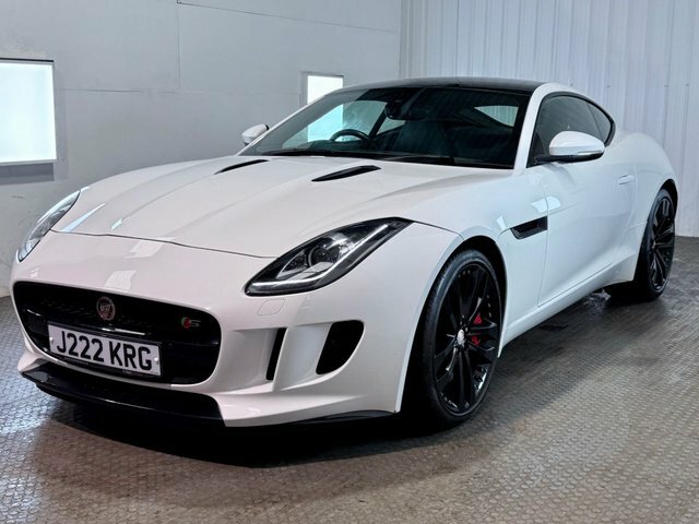 Jaguar F-Type 2015 3.0 V6 S Coupe Euro 6 Ss J222KRG White #3
